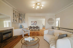 Antique Gold Duo Coffee Table Set (Set of 2) - $35 / week (6 week hire)