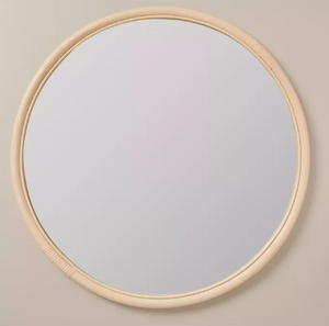 Rattan Round Mirror mirror - $10 / week (6 week hire)