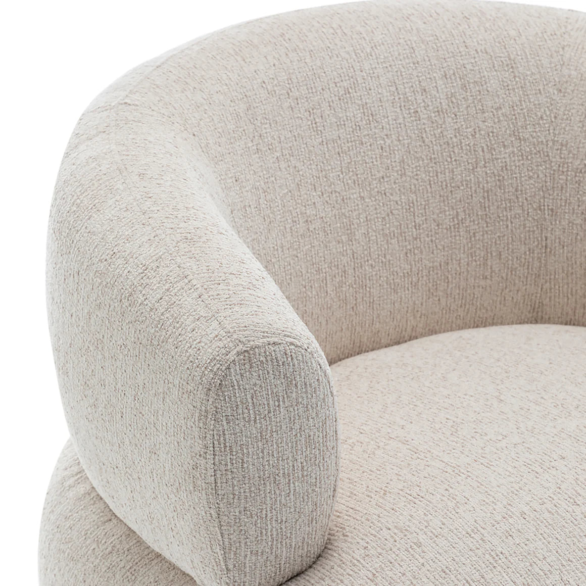 Anais Contemporary Swivel Armchair - $25 / week (6 week hire)