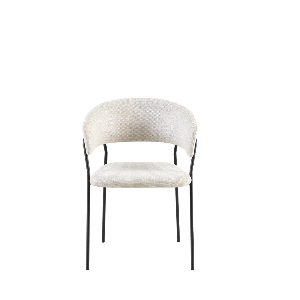 Ella Beige Dining Chairs - $8 / week (6 week hire)
