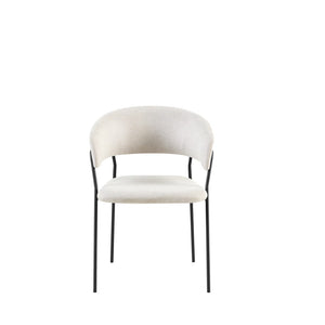 Ella Beige Dining Chairs - $8 / week (6 week hire)