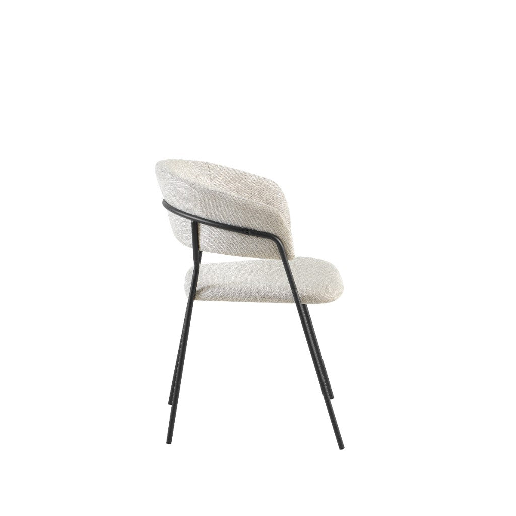 Ella Beige Dining Chairs - $8 / week (6 week hire)