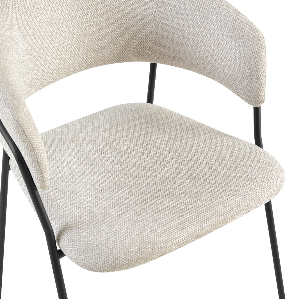 Ella Beige Dining Chairs - $8 / week (6 week hire)