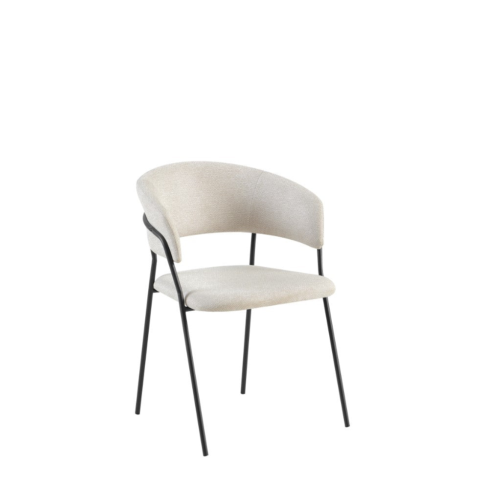 Ella Beige Dining Chairs - $8 / week (6 week hire)