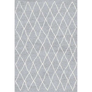 Light Grey Patterned Rug - $20 / week (6 week hire)