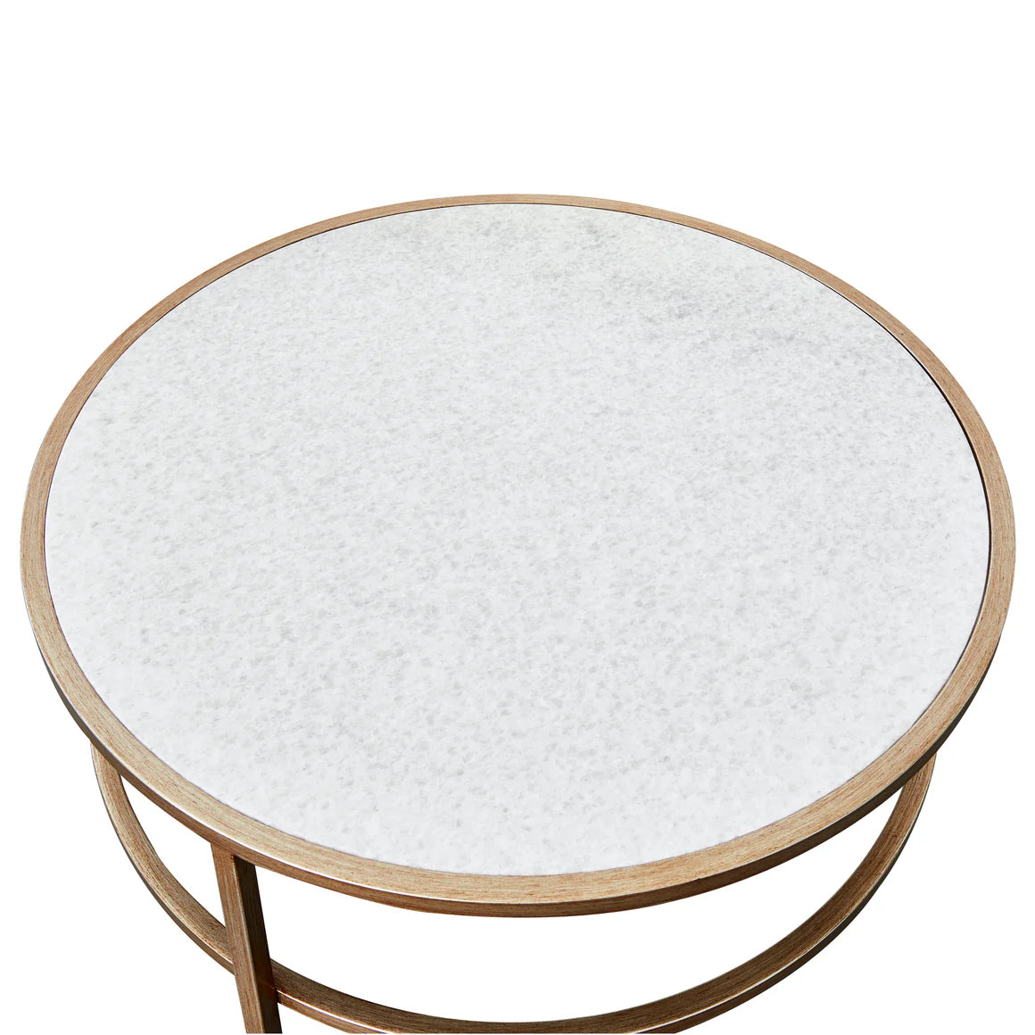 Antique Gold Duo Coffee Table Set (Set of 2) - $35 / week (6 week hire)