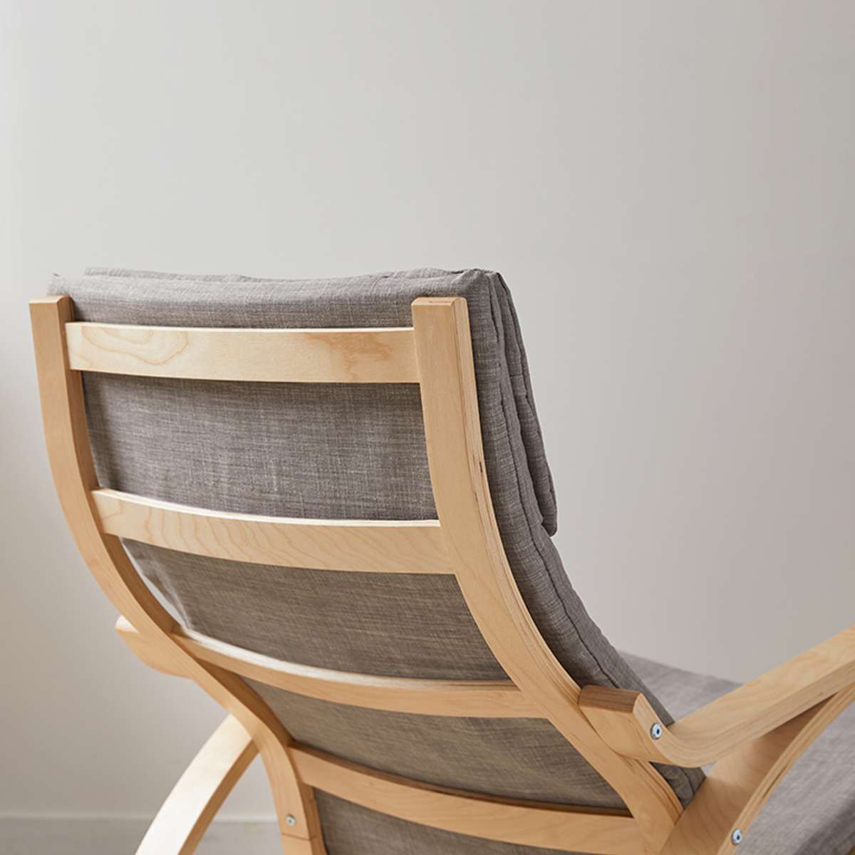 Light grey bamboo rocking chair - $17 / week (6 week hire)