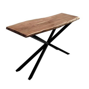 Acacia Live Edge Timber Console Table - $30 / week (6 week hire)