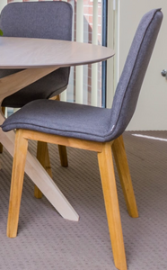 Fabric Upholstery Dining Chairs - $6 / week (6 week hire)