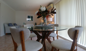 Cayman Round Dining Table - $33 / week (6 week hire)