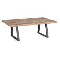 Unique Live Edge Coffee Table Natural - $13 / week (6 week hire)