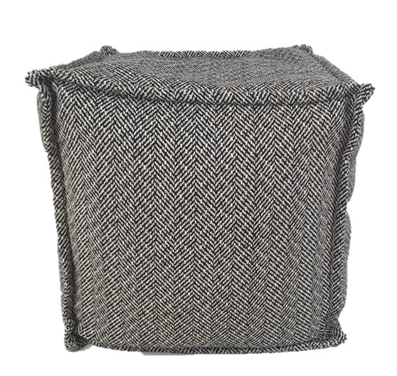 Square Knitted Ottoman - $5 / week (6 week hire)