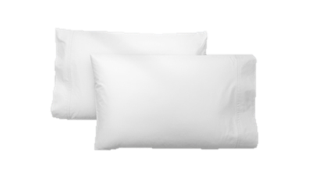 Set of White Regular Pillows With Covers  - $3 / week (6 week hire)
