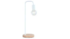 Modern White Desk Lamp - $5 / week (6 week hire)